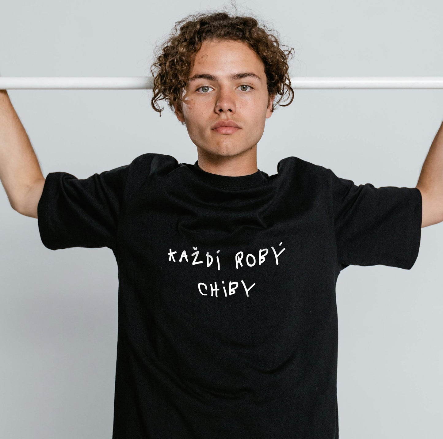 UNISEX tričko „Každí robý chiby“