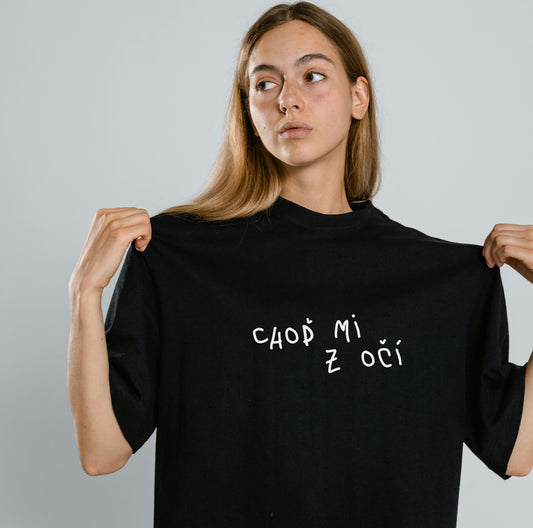 UNISEX tričko „Chod' mi z očí“