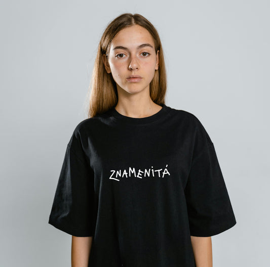 UNISEX tričko „Znamenitá“